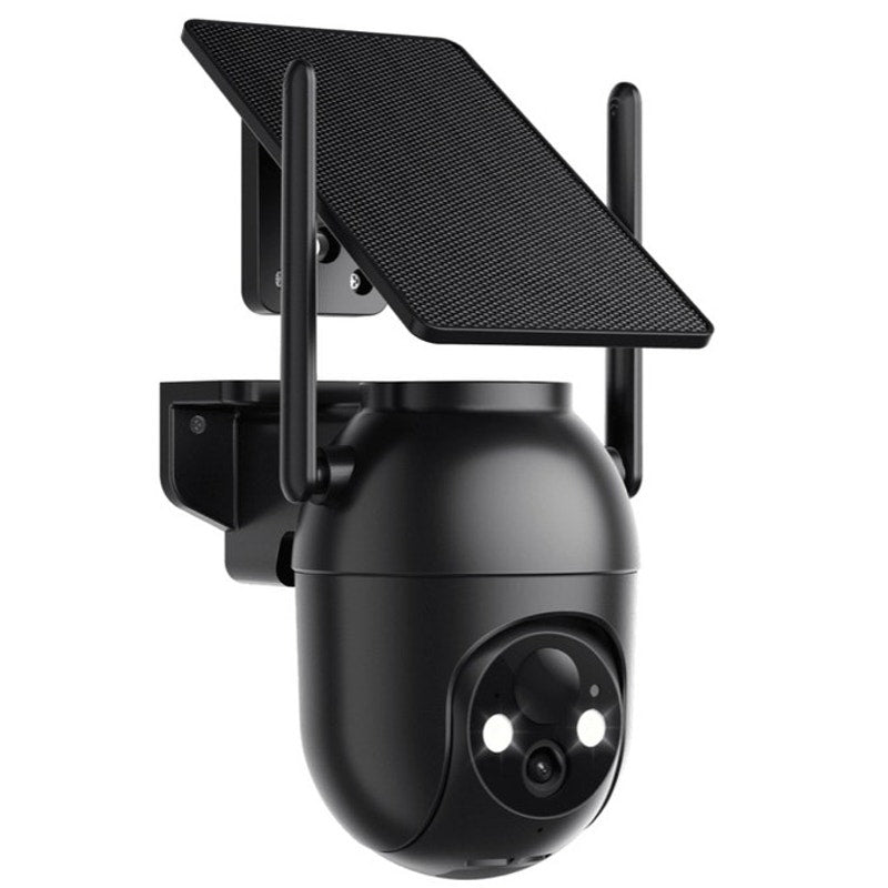 BRAND NEW ~ Black Wireless Outdoor WiFi Solar Battery Waterproof Security Camera