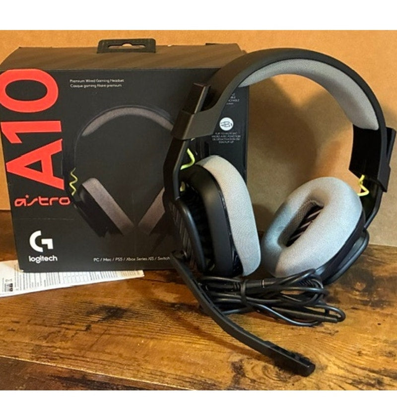 BRAND NEW ~ Logitech Astro A10 Gaming Headset Video Game Over The Ear Headphones