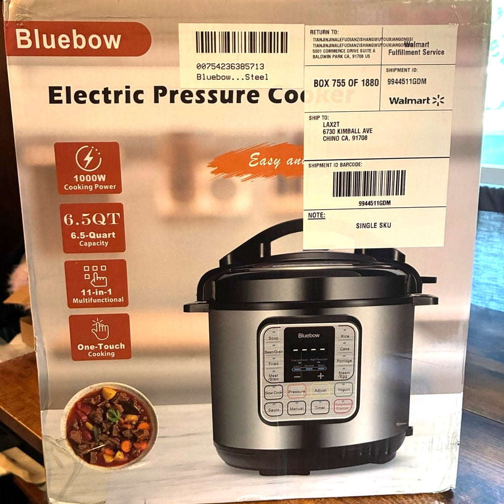 BRAND NEW ~ Stainless Steel 6.5 Quart Electric Rice ~ Slow ~ Pressure Cooker etc