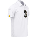 NWT ~ Men's White Breathable Moisture Wicking Golf Polo Shirt ~ Size XL