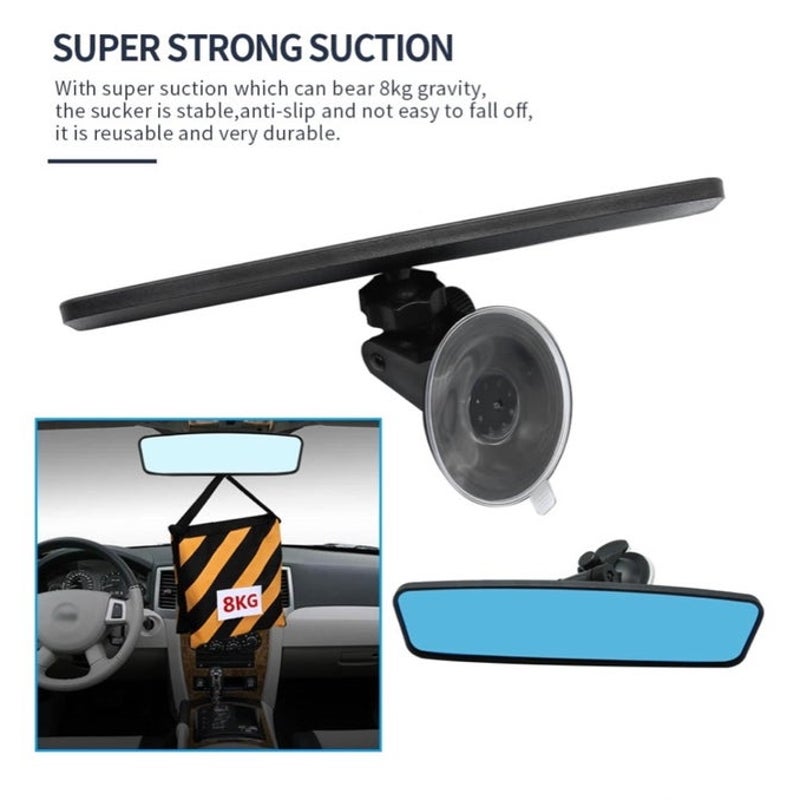 BRAND NEW ~ Universal Interior Anti-Glare Rear View Mirror with Suction Cars etc