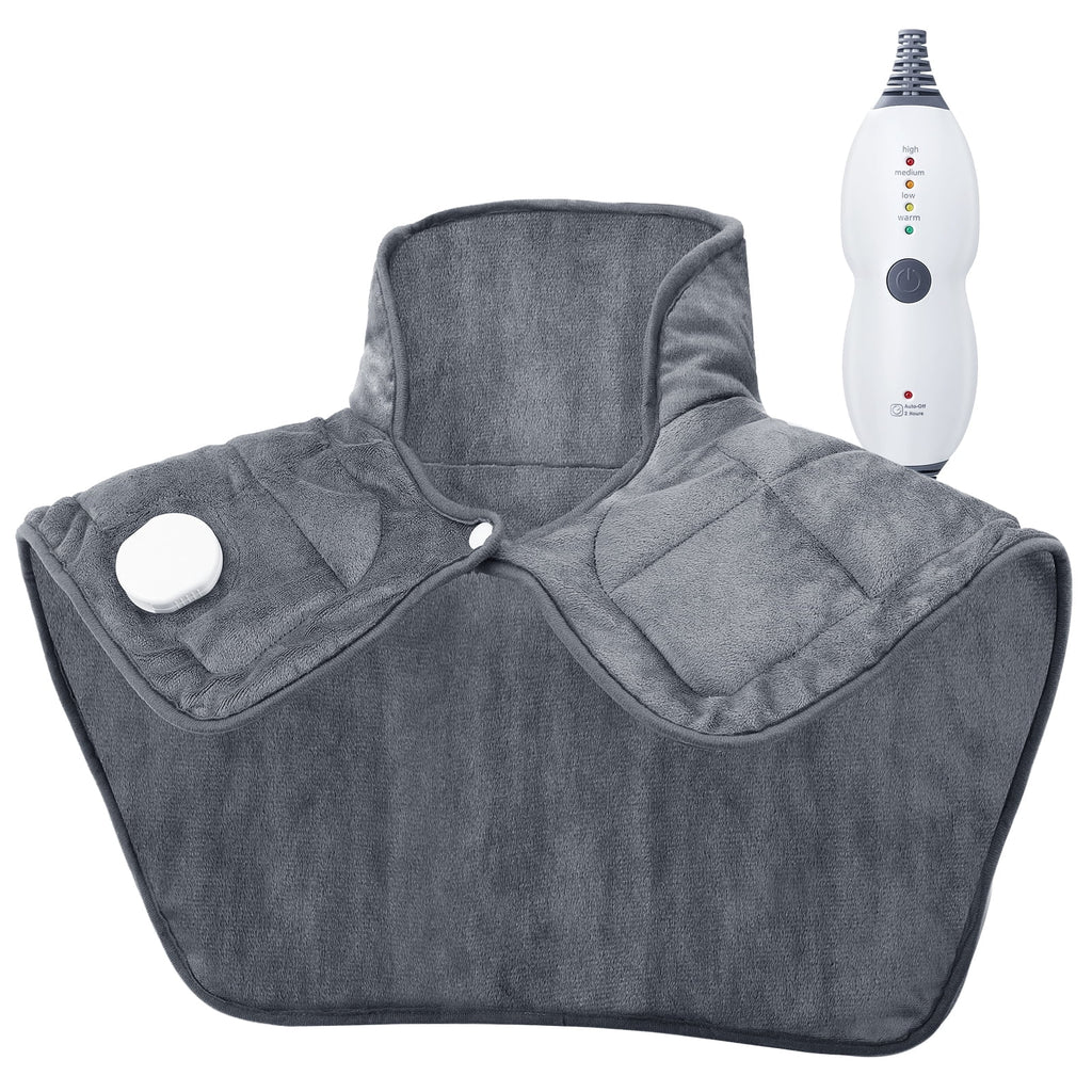 BRAND NEW ~ Weighted Electric Heating Pad Neck & Shoulders 4 Heat Levels 22 X 19