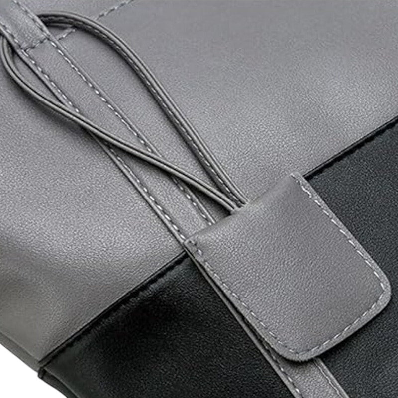 NWT ~ Casual Two Tone Large Capacity Shoulder Tote Bag Shopping Purse