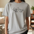 BRAND NEW ~ Women's Gray Cotton "Sweet Dreams" Nightshirt ~ Size XL