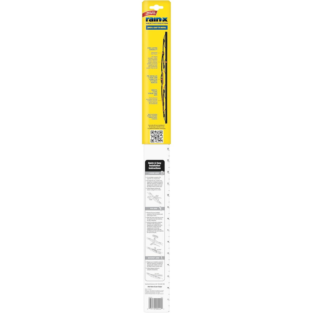 BRAND NEW ~ Set/2 Rain-X 820248 Weather Beater Wiper Blades ~ 26" & 17"