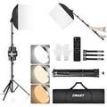 BRAND NEW ~ 16×16" Professional Softbox Lighting Kit Soft Box Studio LED Lights