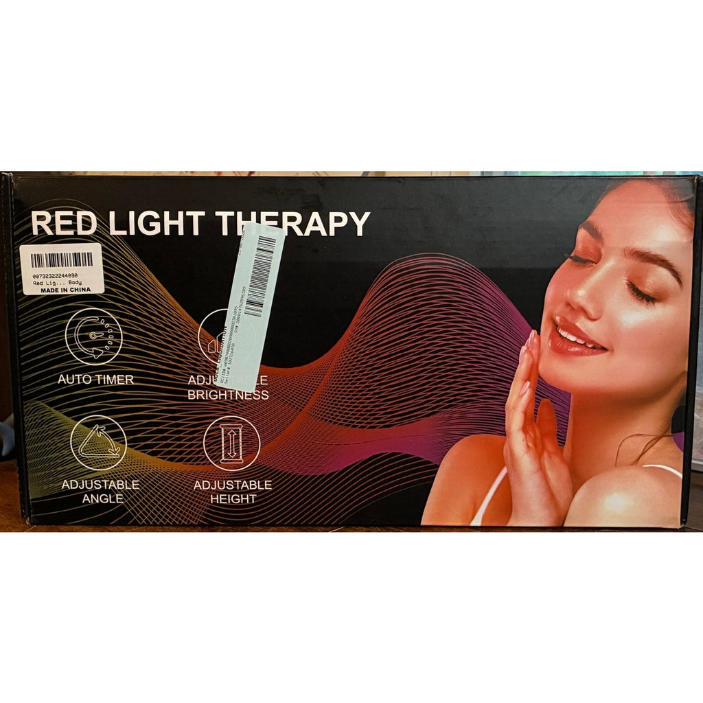 BRAND NEW ~ Red Light Therapy Lamp with Adjustable Height Stand & Timer Infrared