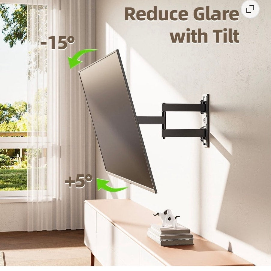 BRAND NEW ~ Full Motion Swivel Arm TV Wall Mount Holds 23" - 65" TVs & 77lbs