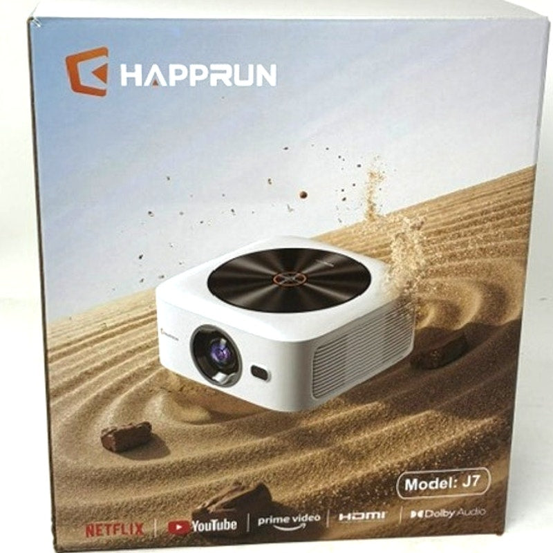 BRAND NEW ~ 1500 ANSI Smart Outdoor Projector Built-in Apps 30W Dolby Audio