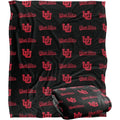 BRAND NEW ~ Official Collegiate UTAH CLogo Pattern Silky Touch Super Soft Blanket