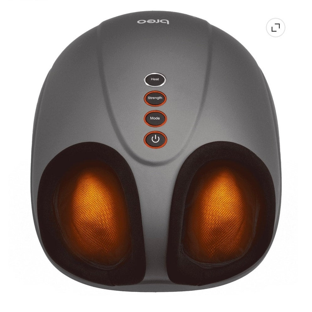 BRAND NEW ~ Shiatsu Deep Kneading Foot Massager with Heat ~ Up to Men's 12