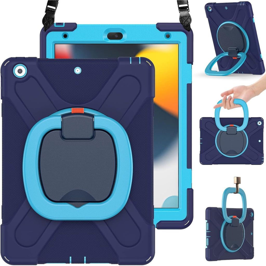 BRAND NEW ~ Rugged Kids Friendly Silicone Case iPad Folding Stand/Handle Grip