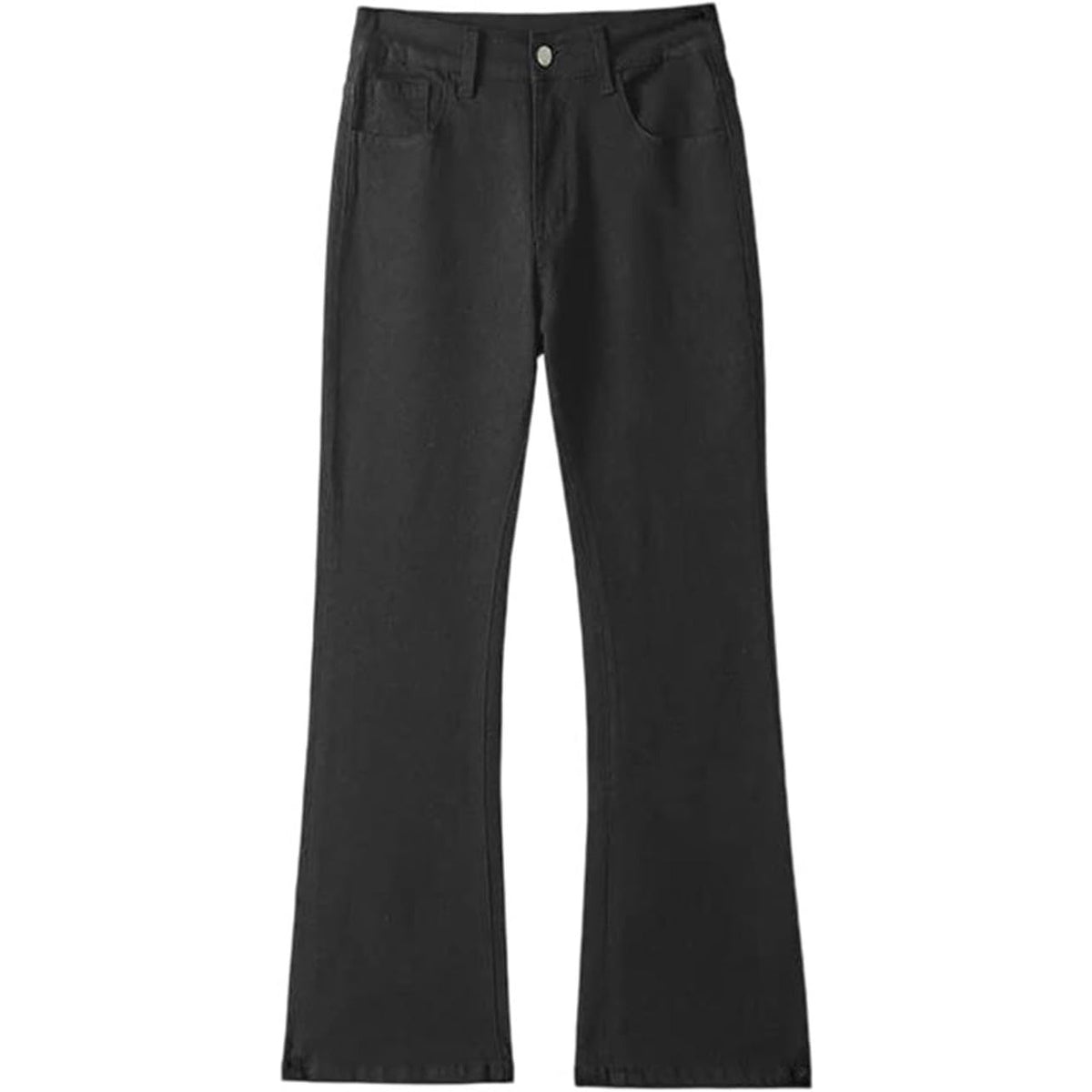 NWT ~ Women's 5 Pocket Cut Black Denim Boot Cut Flare Jeans ~ Size MEDIUM