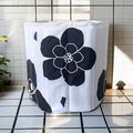BRAND NEW ~ Blue & White Floral Portable Foldable Bathtub & Pillow ~ Camping