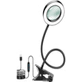 BRAND NEW ~ 10X Magnifying Glass with Light 2 in 1 Magnifying Desk Lamp Timer