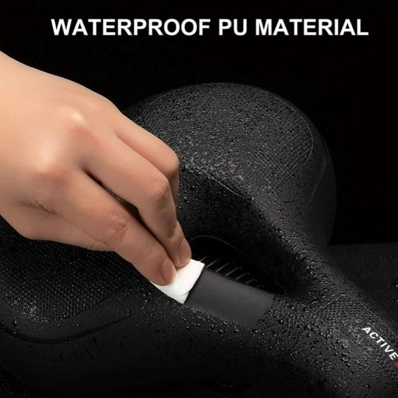 BRAND NEW ~ Wide Waterproof Universal Fit Bicycle Saddle Memory Foam Bike Seat