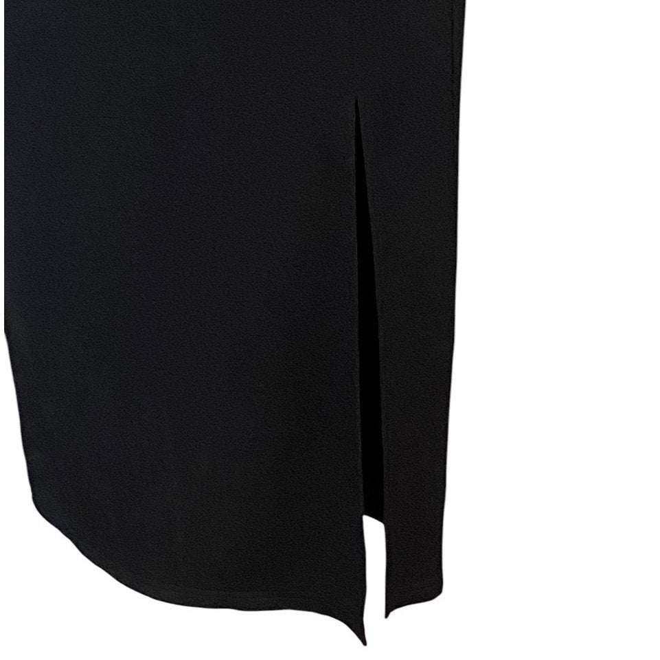 NWT ~ FOREVER 21 Black Cutout 1 Shoulder Bare Midriff Evening Dress ~ SMALL