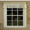 NWT ~ Modern Farmhouse Ivory Lace Country Window Valance ~ 14" x 60"