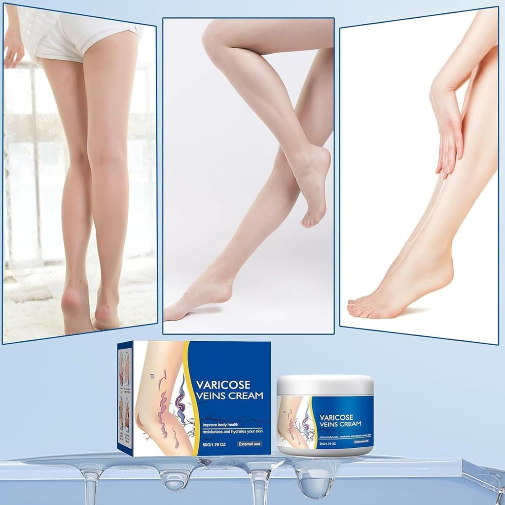 BRAND NEW ~ NWT ~ Set/2 Leg Varicose & Spider Vein Cream ~ Soothing Moisturizing