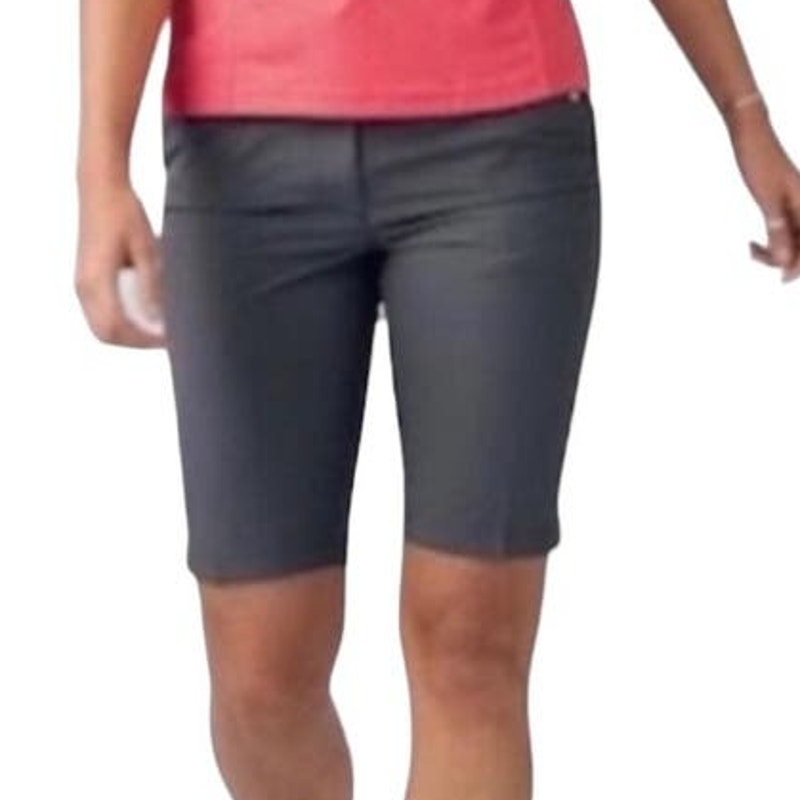 NWT ~ ZYIA Gray Clubhouse Activewear Athleisure Golf Shorts ~ Women's Size XS