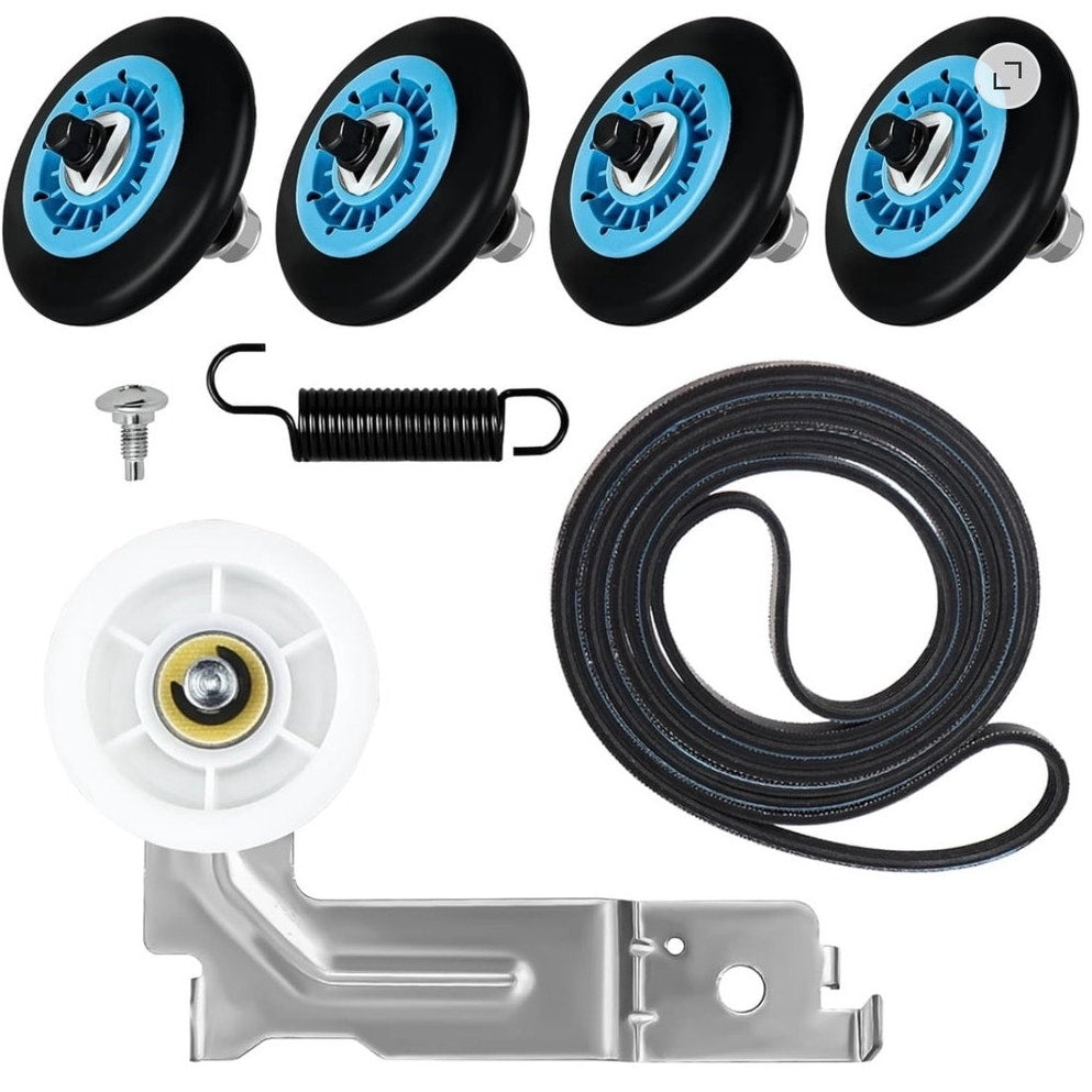 BRAND NEW ~ Samsung Dryer Repair Kit Roller Idler Pulley Belt Replacement Parts
