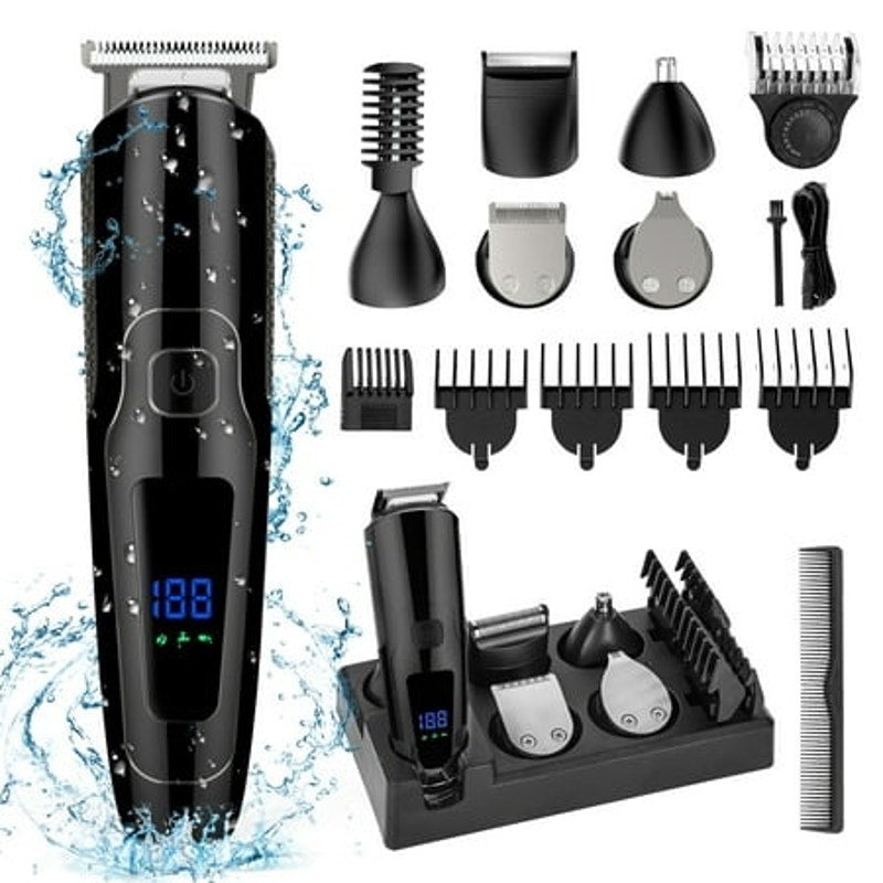 BRAND NEW ~ Hair Clipper 14 in 1 Rechargeable Cordless Electric Beard Trimmer