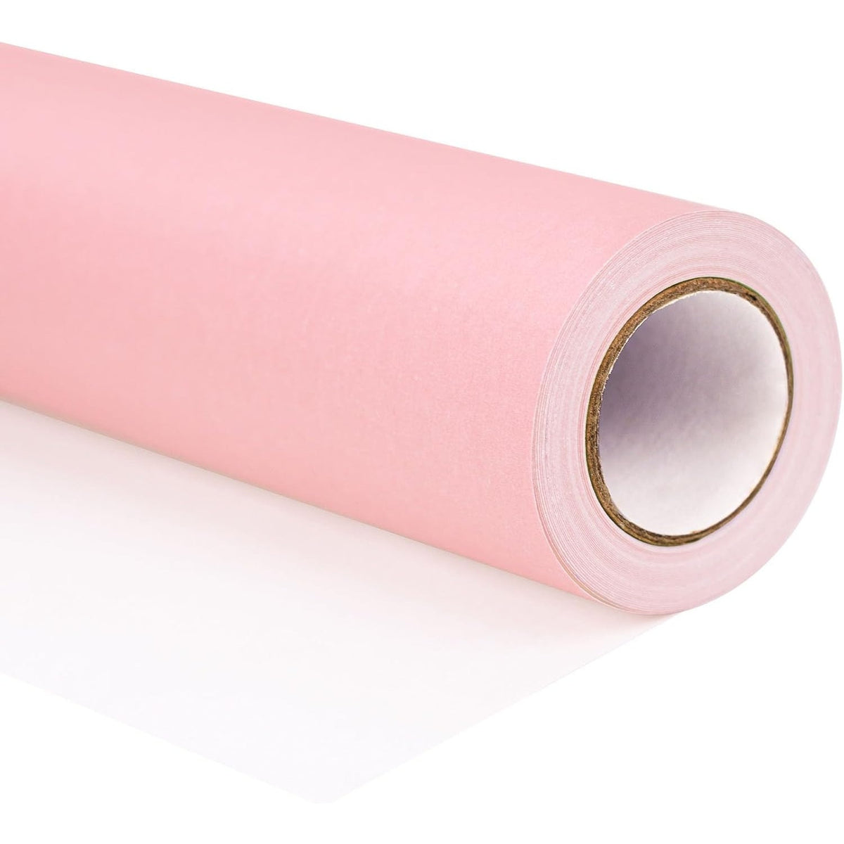 BRAND NEW ~ Thick Premium Pink Kraft Wrapping Paper Roll ~ 17" x 33ft