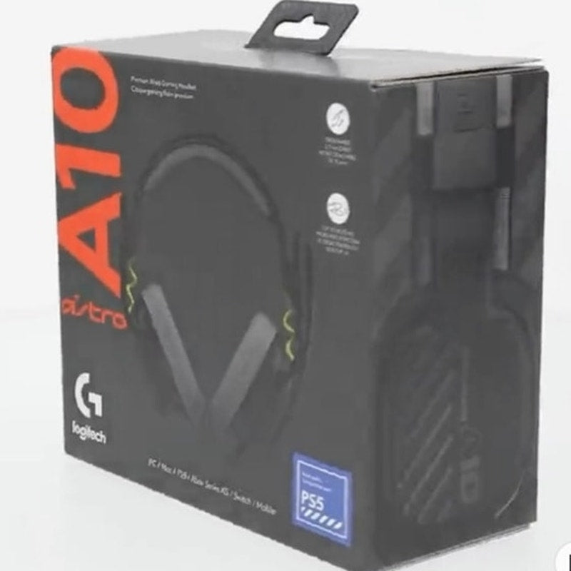 BRAND NEW ~ Logitech Astro A10 Gaming Headset Video Game Over The Ear Headphones