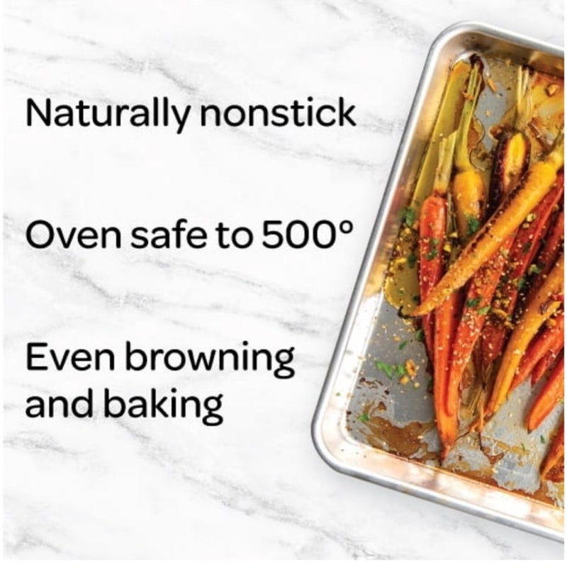 BRAND NEW ~ 13" x 10" Rectangular Aluminum Quarter Cookie & Baking Sheet Pan.