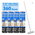 BRAND NEW ~ 4 Pack Extra Sticky Hair Remover Extendable Long Handle Lint Rollers