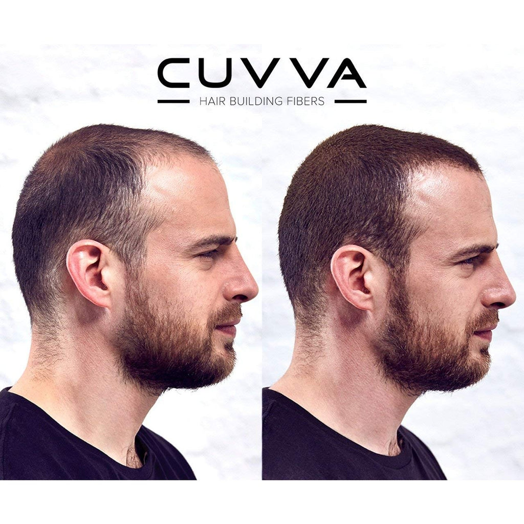 BRAND NEW ~ Medium Brown CUVVA Hair Building Fibers (30g) Fine & Thinning Hair
