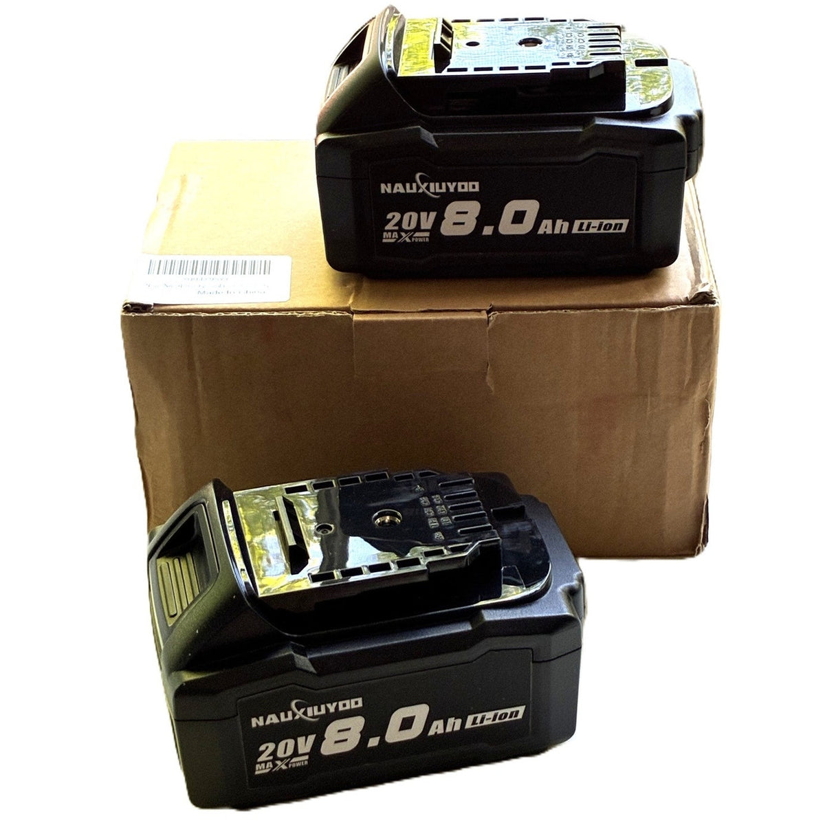BRAND NEW ~ Set/2 ~ 20V 8.0Ah Lithium-ion Power Tools Replacement Batteries