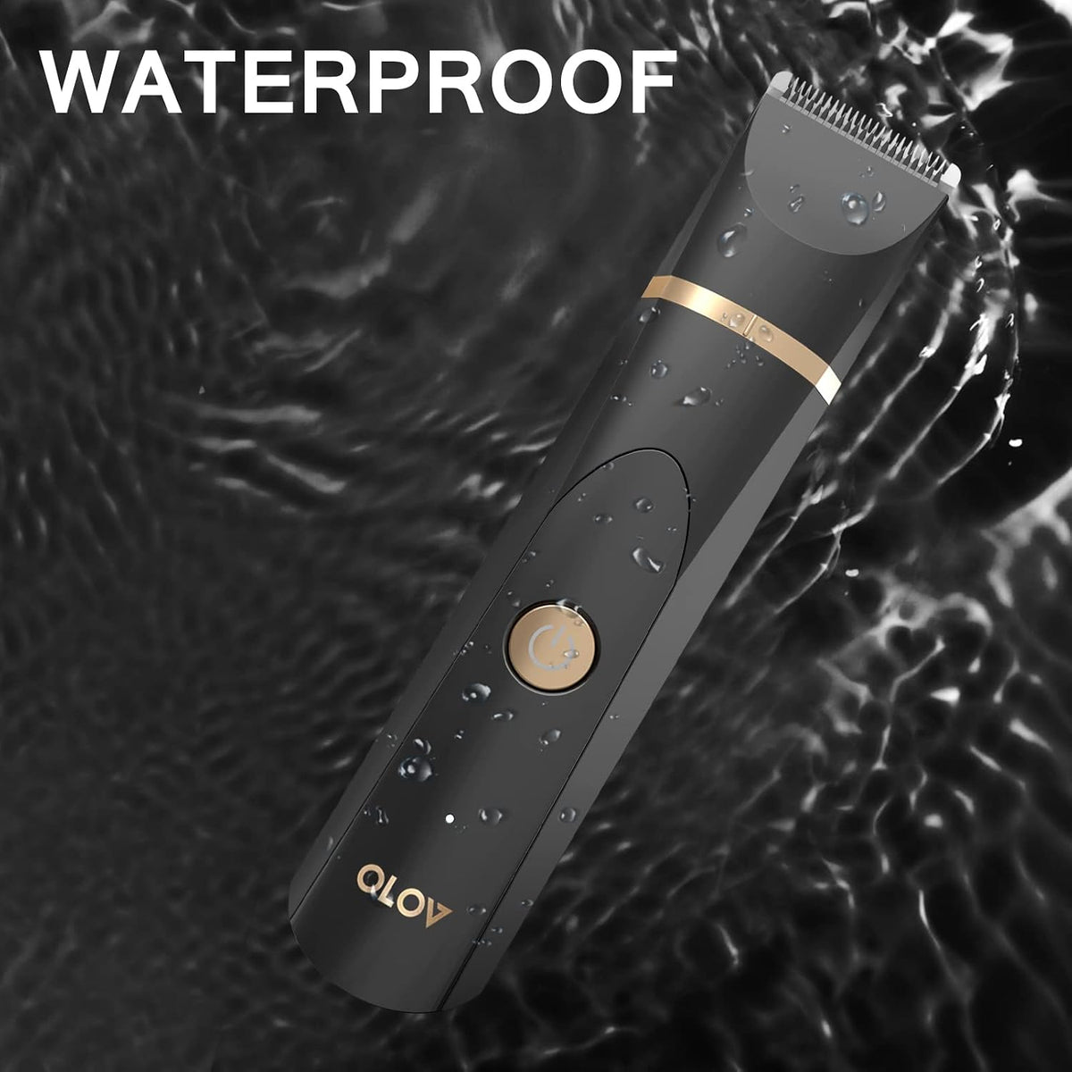 BRAND NEW ~ Waterproof Electric Body Hair Trimmer Wet/Dry Body Shaver Groomer