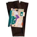 NWT ~ BLUE STAR Chocolate Brown Fleece Lined Leggings ~ Women's Size L / XL