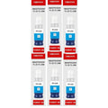 BRAND NEW ~ 6 bottles PFI050 PFI-050 Ink Cyan Ink Canon Printer Refills