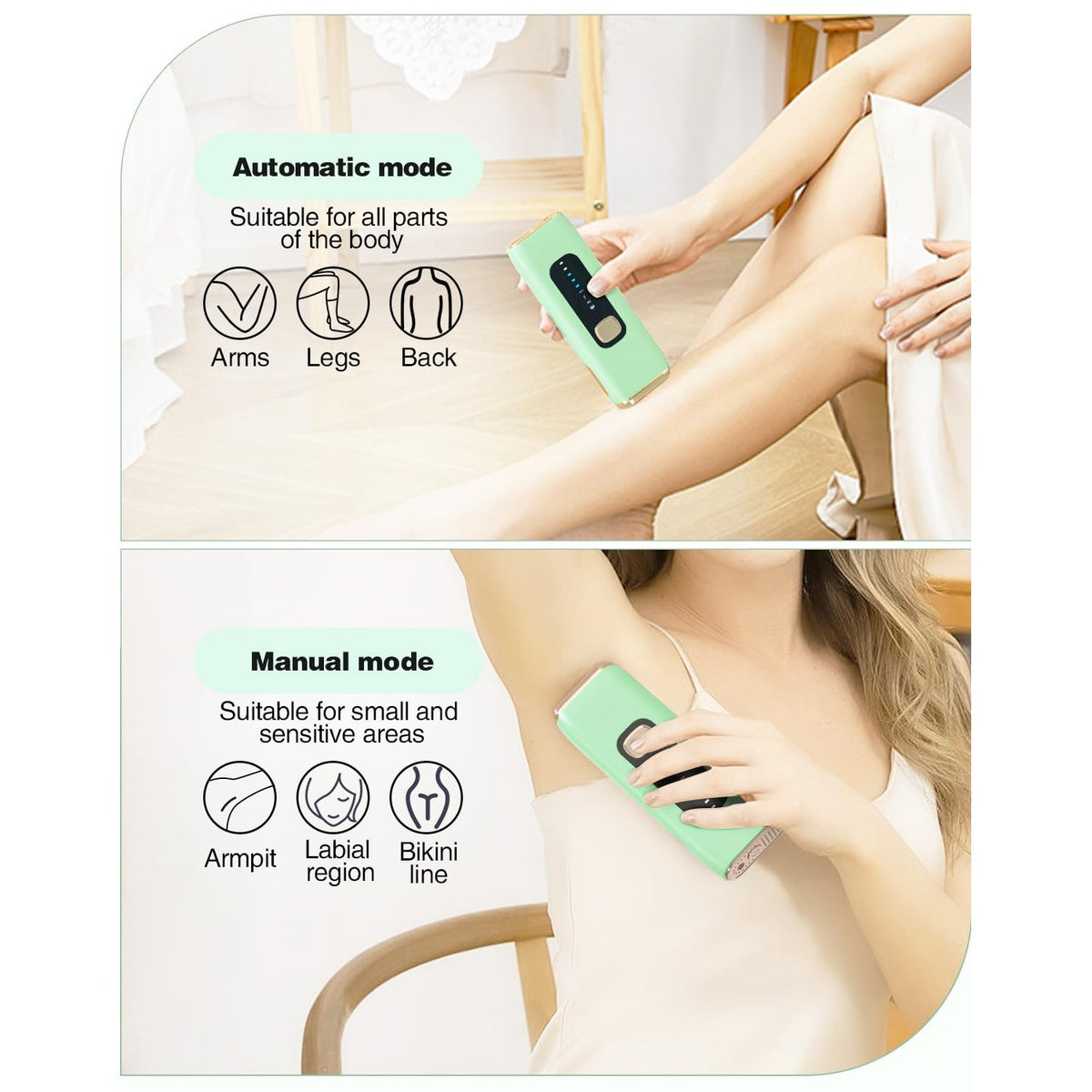 NWT ~ IPL Permanent Whole Body Hair Remover Removal Device ~ 999,999 Flashes