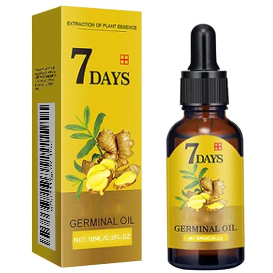 BRAND NEW ~ NWT ~ Set/2 Ginger Hair Growth Oil Hair Thickness Scalp Treatment