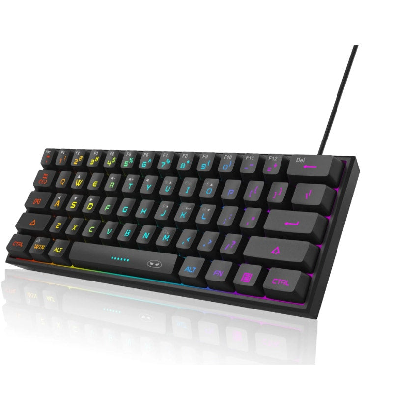 BRAND NEW ~ RGB Backlight Small Adjustable Gaming Keyboard 11.5" x 4.02" x 1.6"