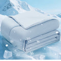 BRAND NEW ~ Blue QUEEN Size Cooling Double Sided Lightweight Blanket Comforter