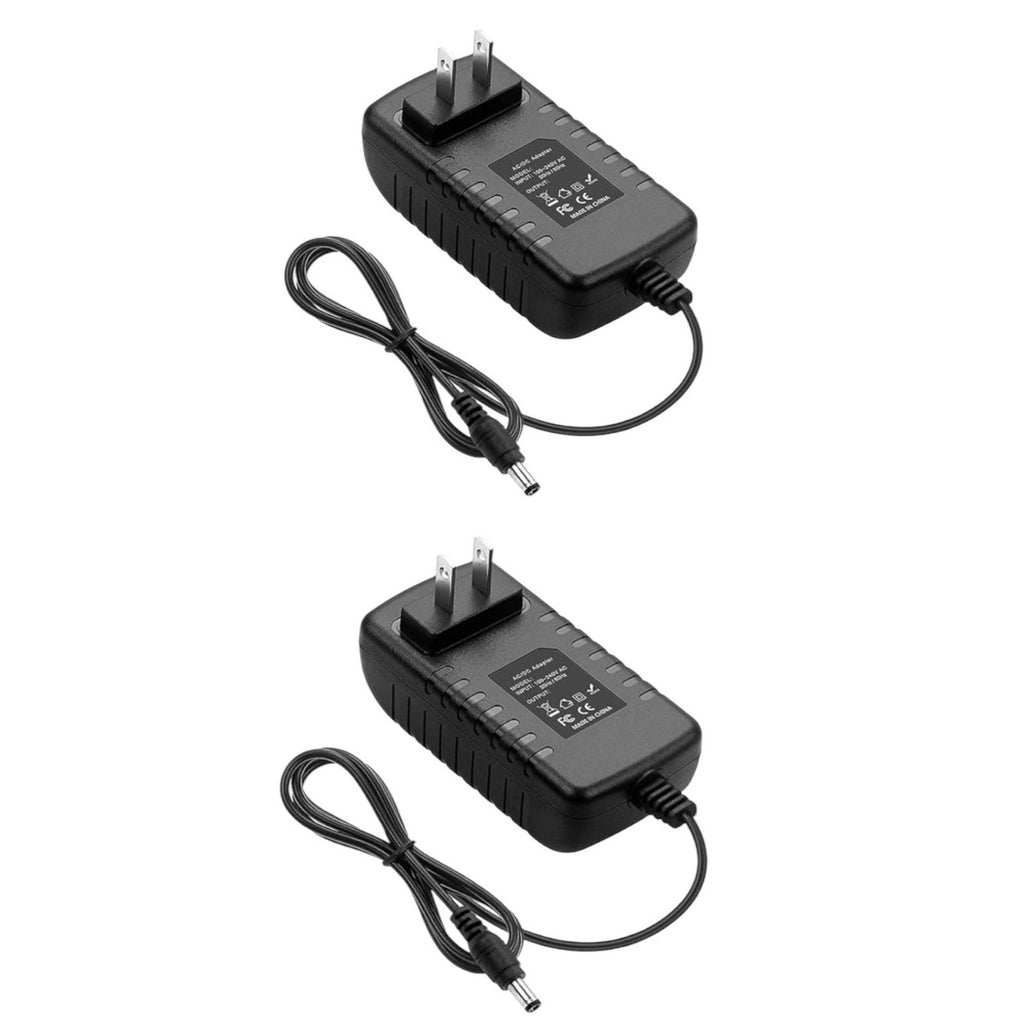 BRAND NEW ~ Set/ 2 Universal 12V 2A Fast Charger A/C Adapters ~ Power Cord