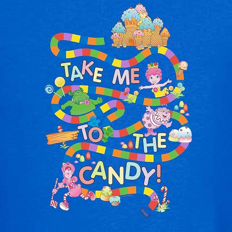 NWT ~ CafePress Candy Land Game Board T Shirt Top ~ Women's Size LARGE
