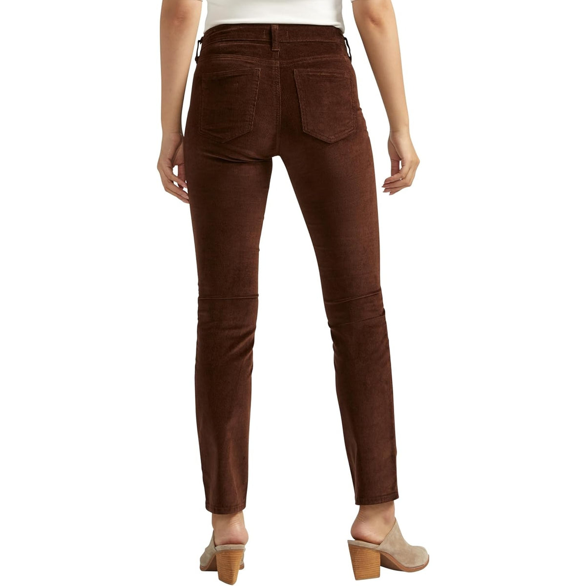 NWT ~ Women's Brown Denim Cotton Jeans ~ Size LARGE