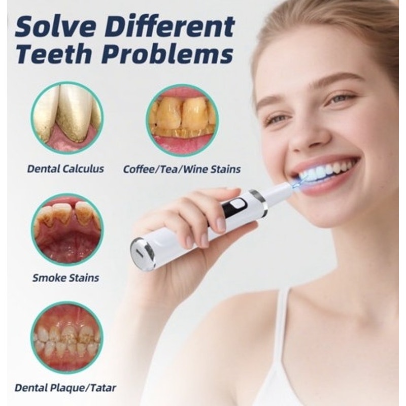 BRAND NEW ~ 5 Mode Plaque Remover for Teeth Tooth Brushing Kit Dental Tools