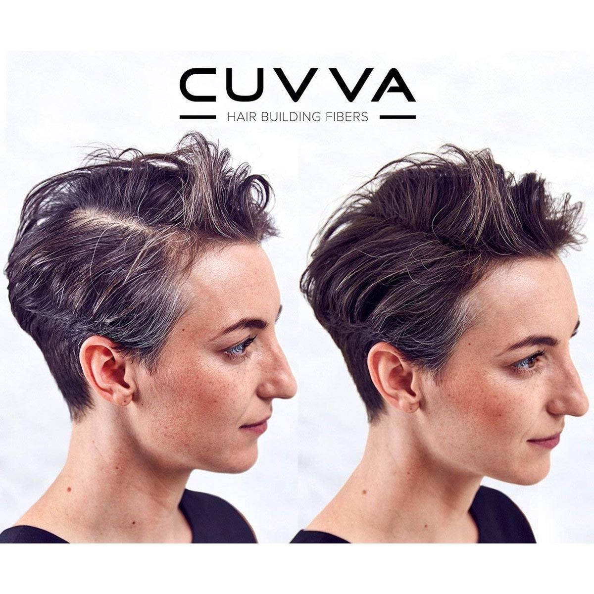 BRAND NEW ~ Medium Brown CUVVA Hair Building Fibers (30g) Fine & Thinning Hair