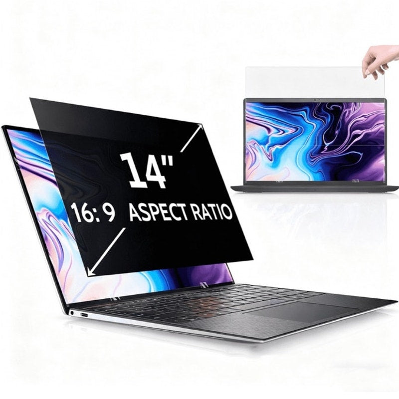 BRAND NEW ~ 14" Anti Glare Laptop Privacy Screen for 16:9 Computer Monitor