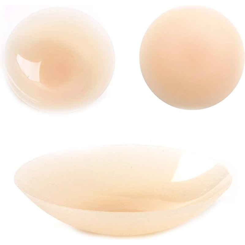 NWT ~ Invisible Adhesive Free Nipple Covers Reusable Ultra Thin Breast Pasties