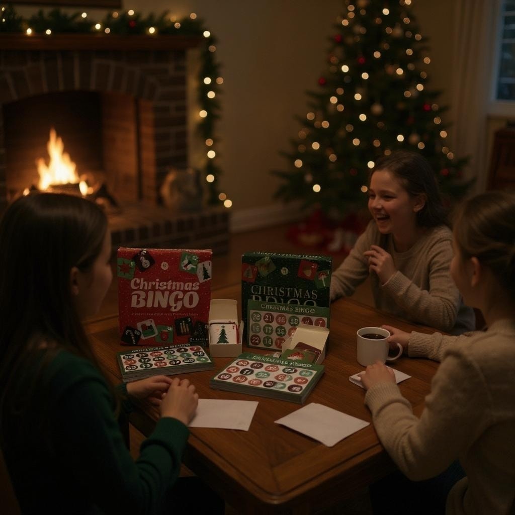NWT ~ Christmas Holiday Bingo Games ~ Winter Wonderland & Jingle All The Way