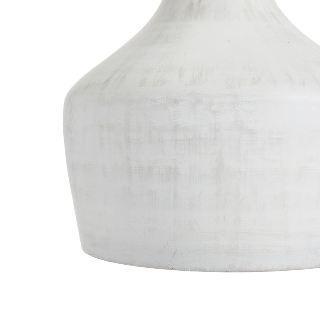 NWT ~ Napa Home & Garden Terrance Modern Farmhouse White Hanging Pendant Light