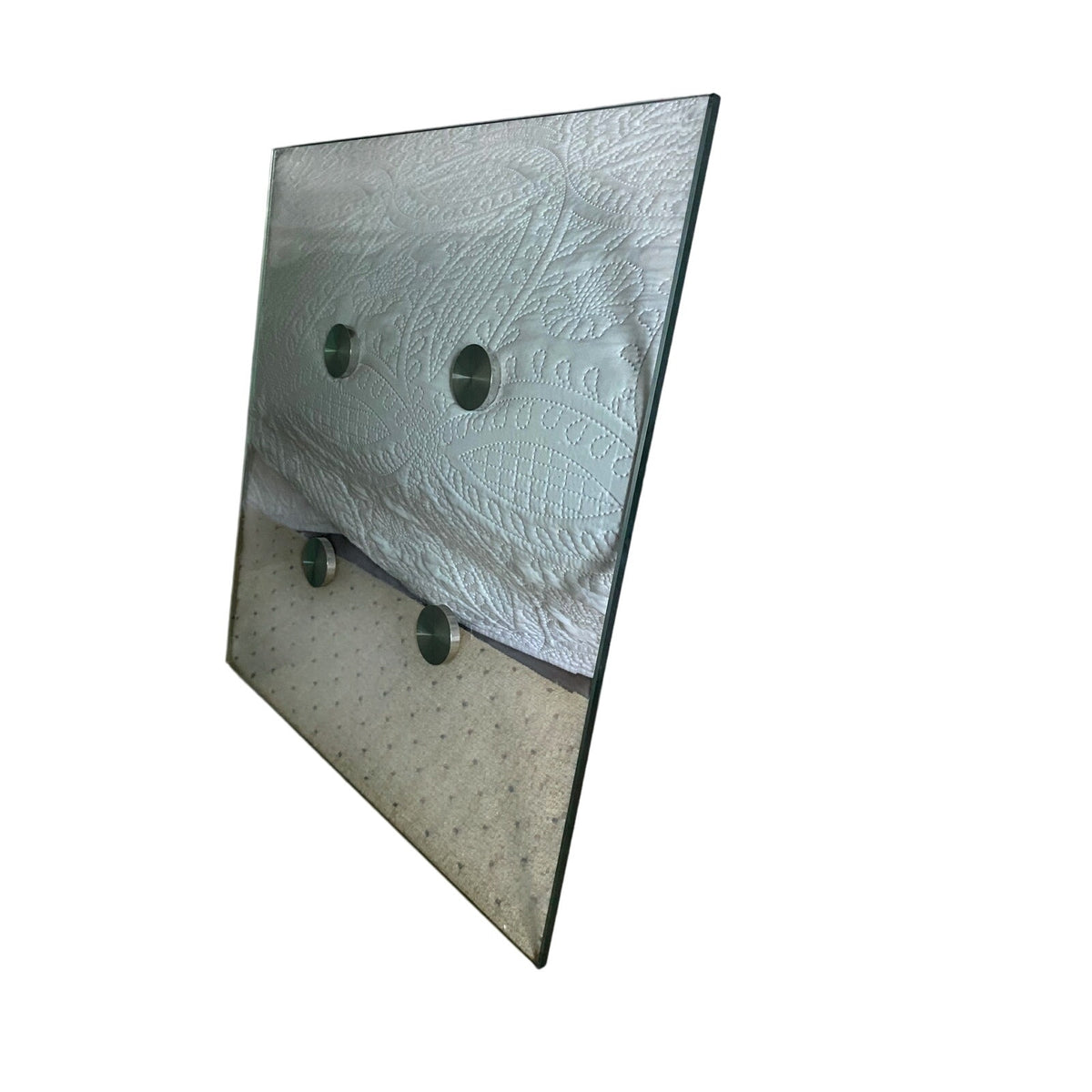 NWT ~ .4" Thick Square Tempered Glass Leonardo / Lenworth Modern Table Top