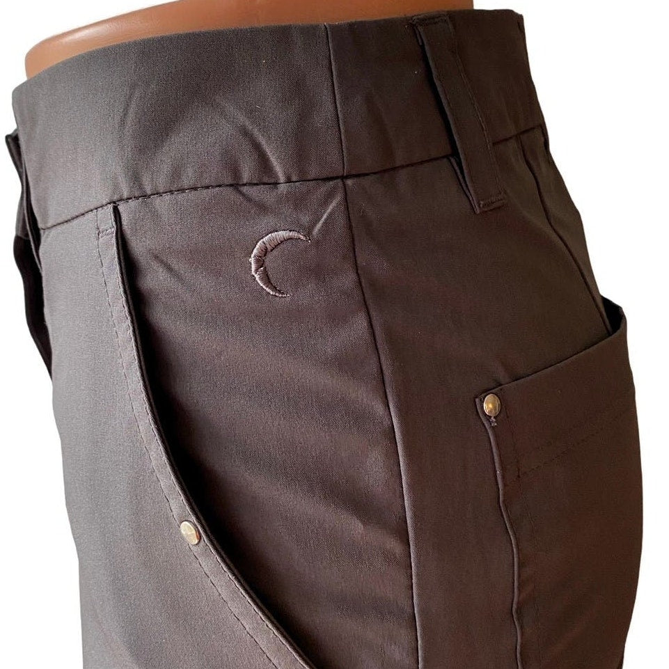 NWT ~ ZYIA Gray Clubhouse Activewear Athleisure Golf Shorts ~ Women's Size XS